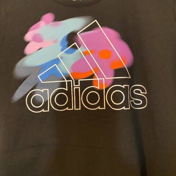 ADIDAS BLACK TEE - Picture 9 of 9